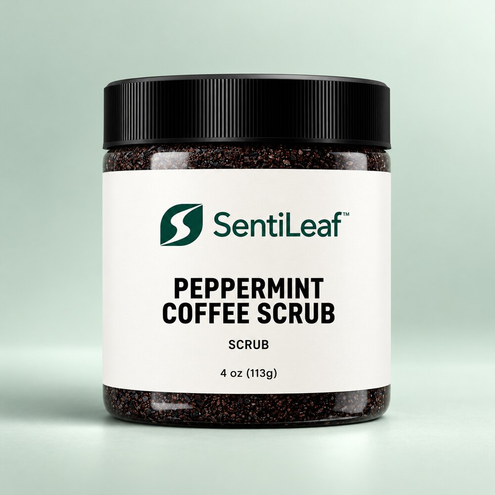 Peppermint Coffee Scrub
